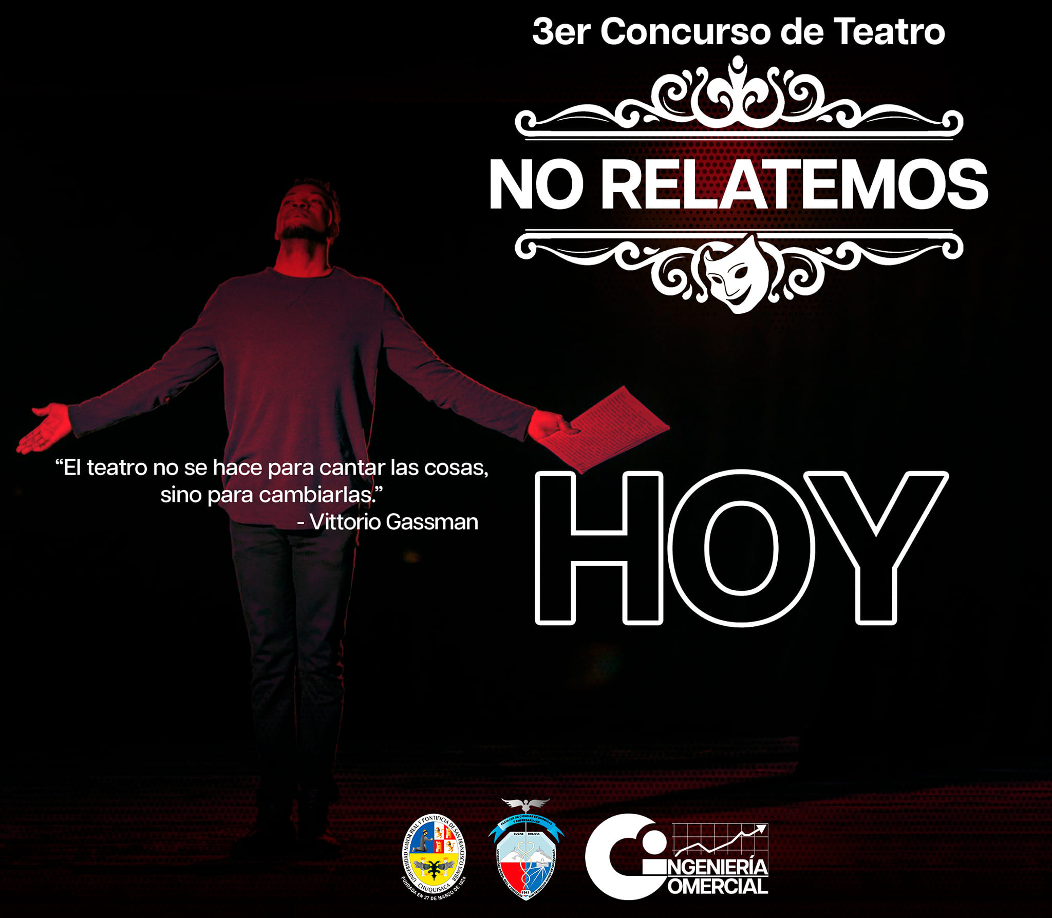 Tercer Concurso de Teatro – NO RELATEMOS