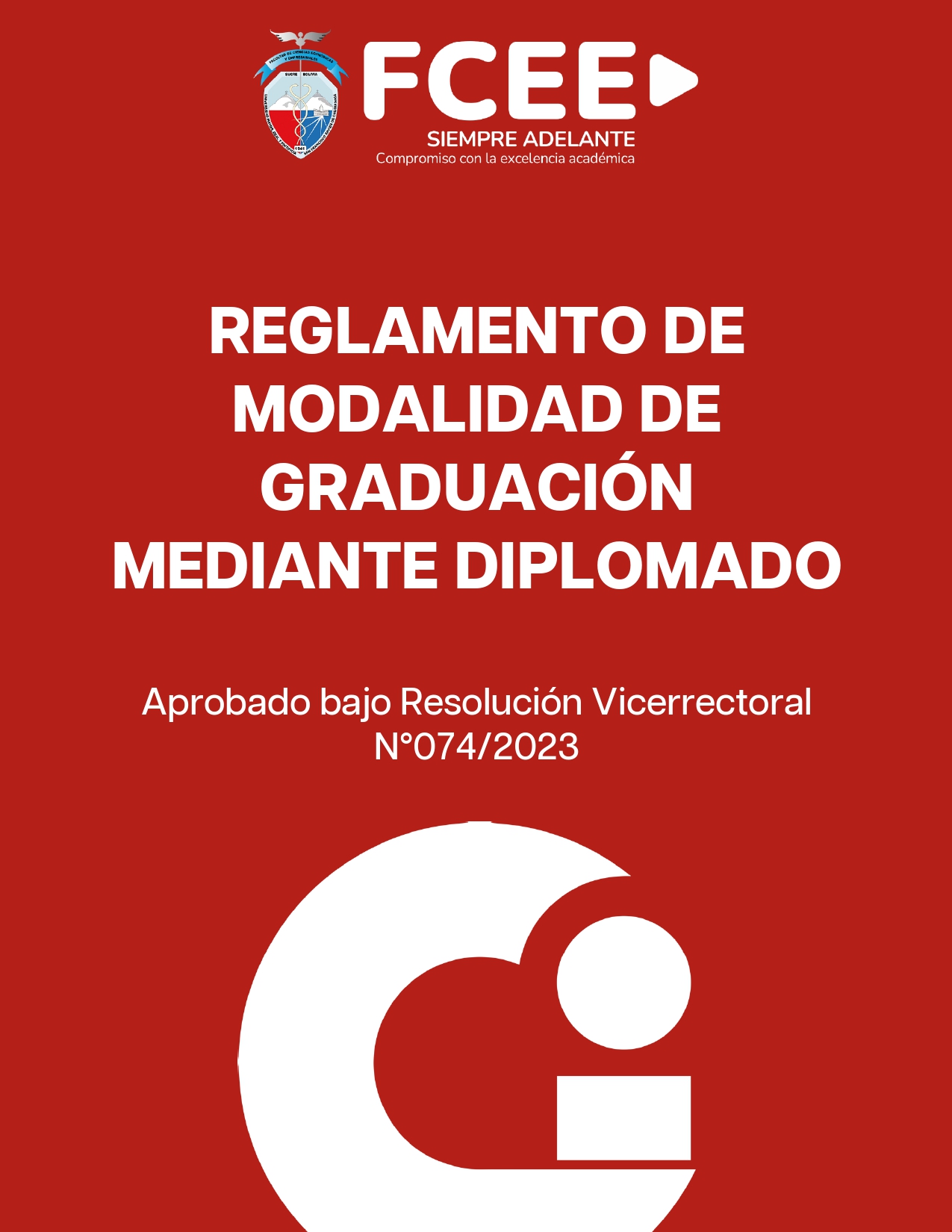 REGLAMENTO DE MODALIDAD DE GRADUACION 2024